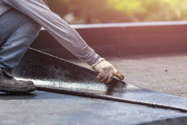 Professional Basement Waterproofing technician working in Vernon Hills, IL